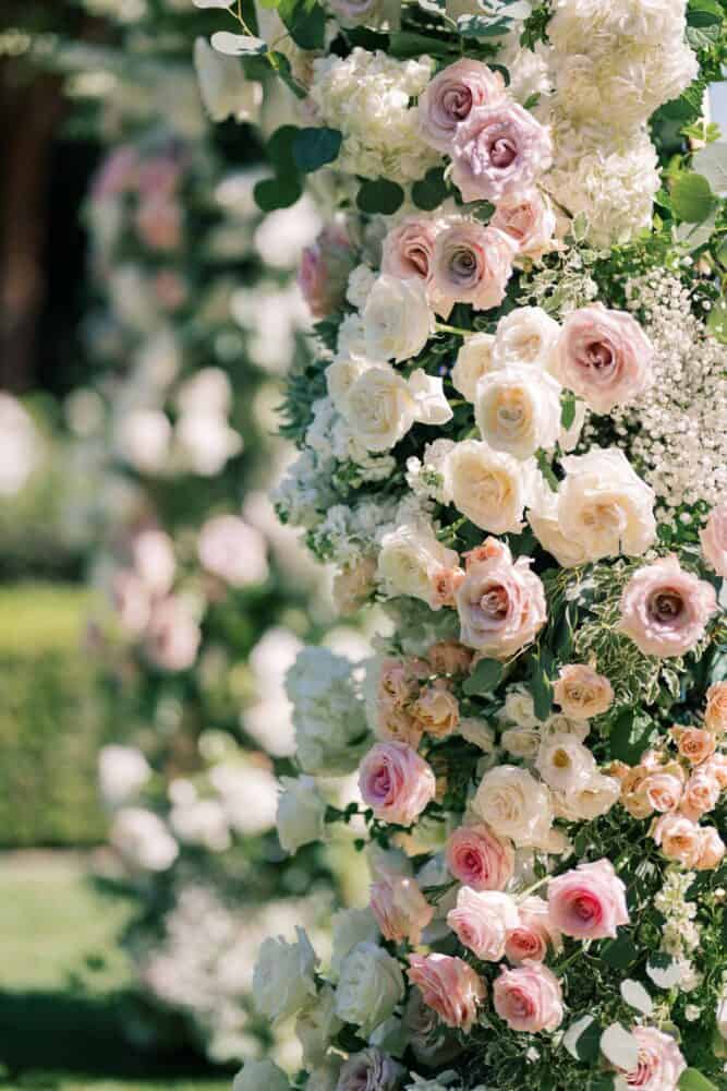Wedding at Greystone Mansion, Beverly Hills, by Rivelle Media