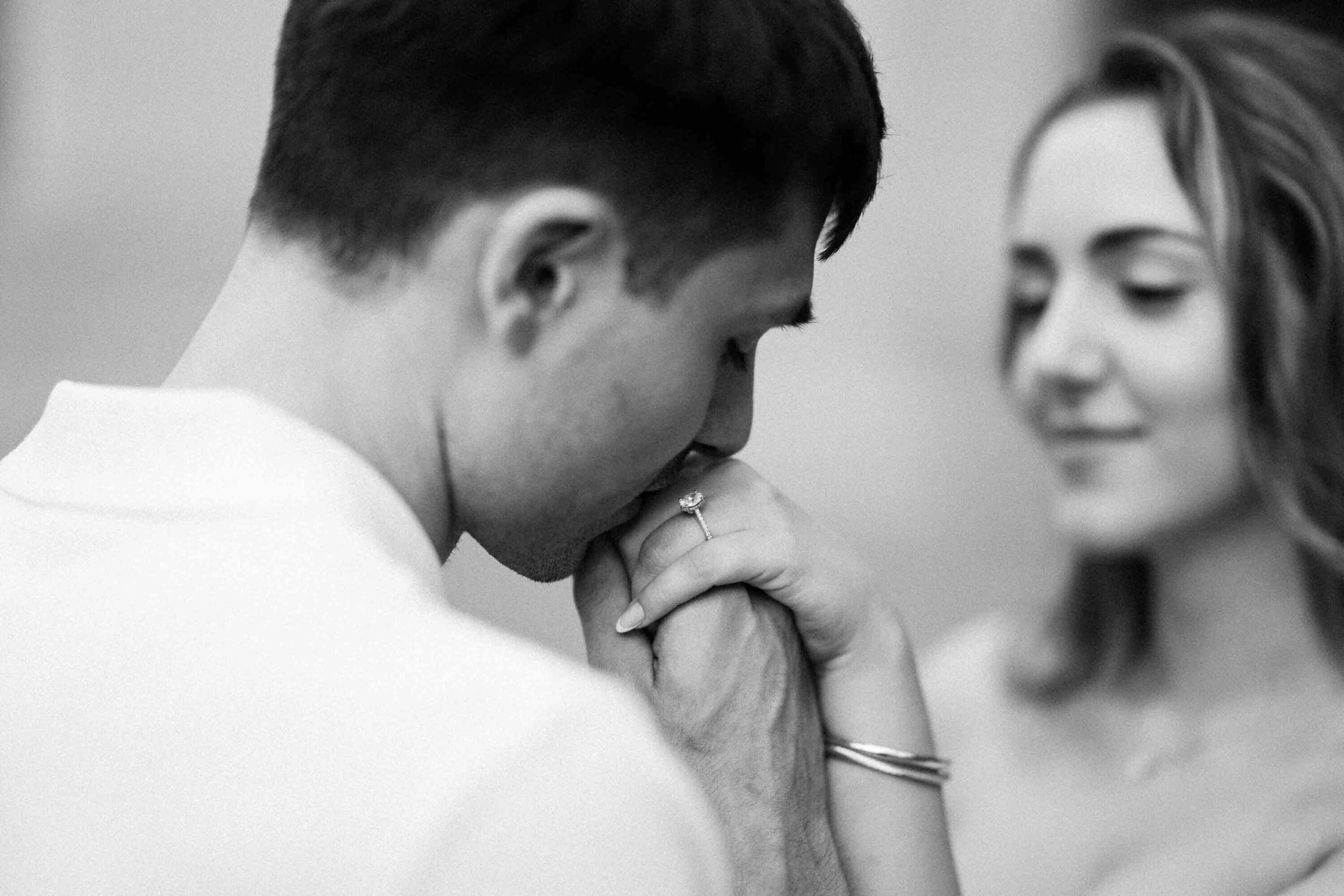 Relaxed, natural engagement photography in Central Park, NYC