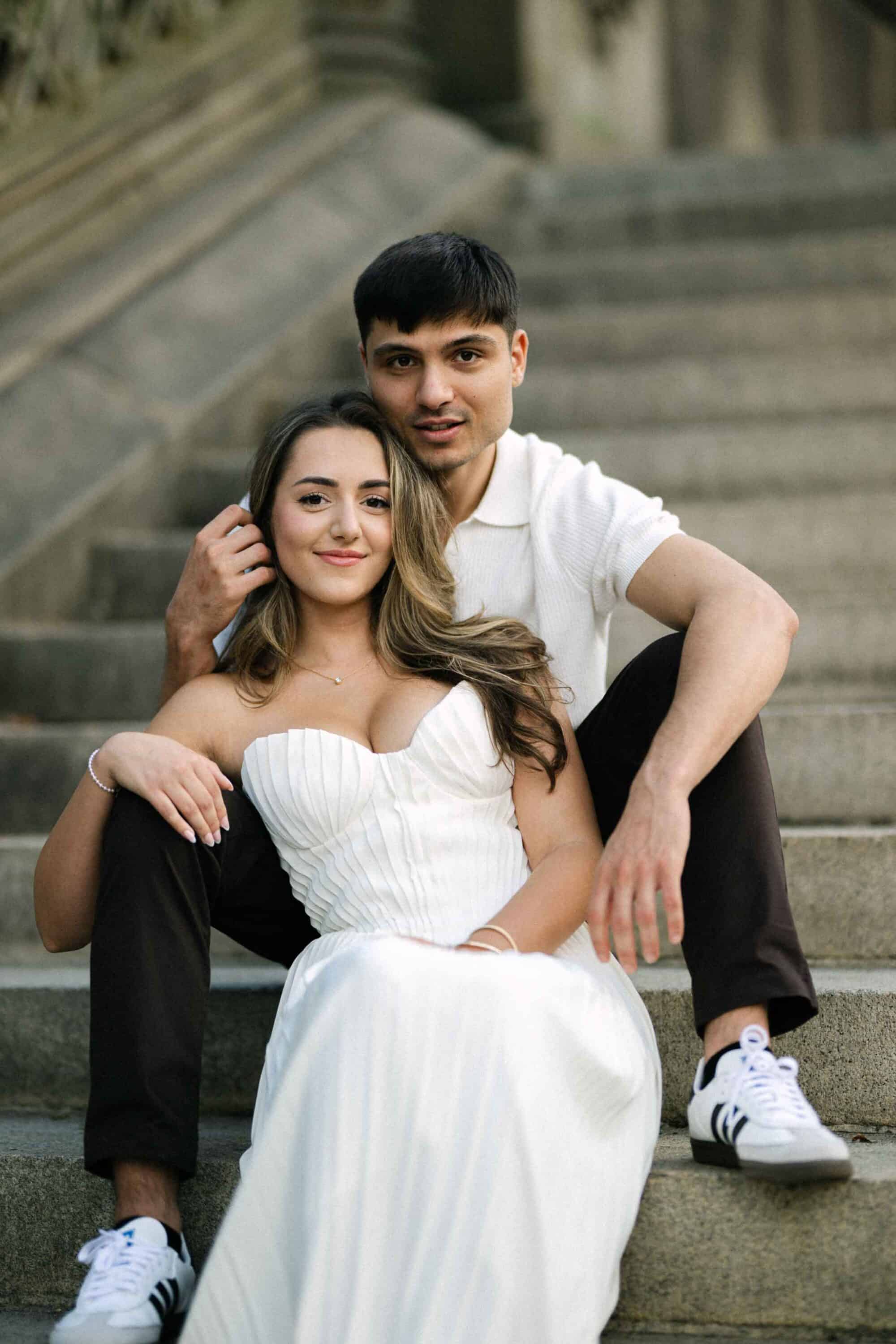 Editorial engagement photography in Central Park, New York