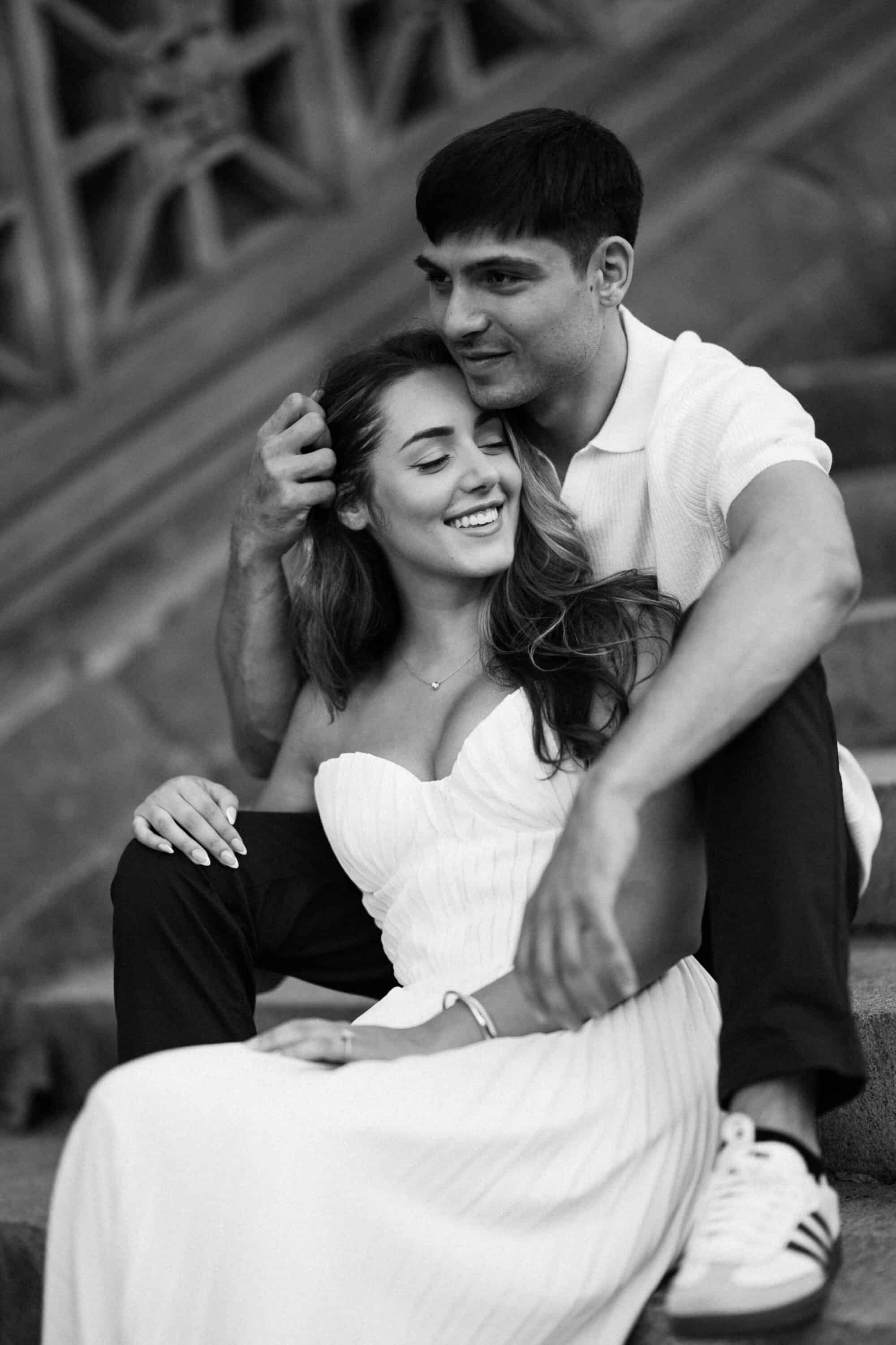 Effortless documentary engagement session in Central Park, New York City