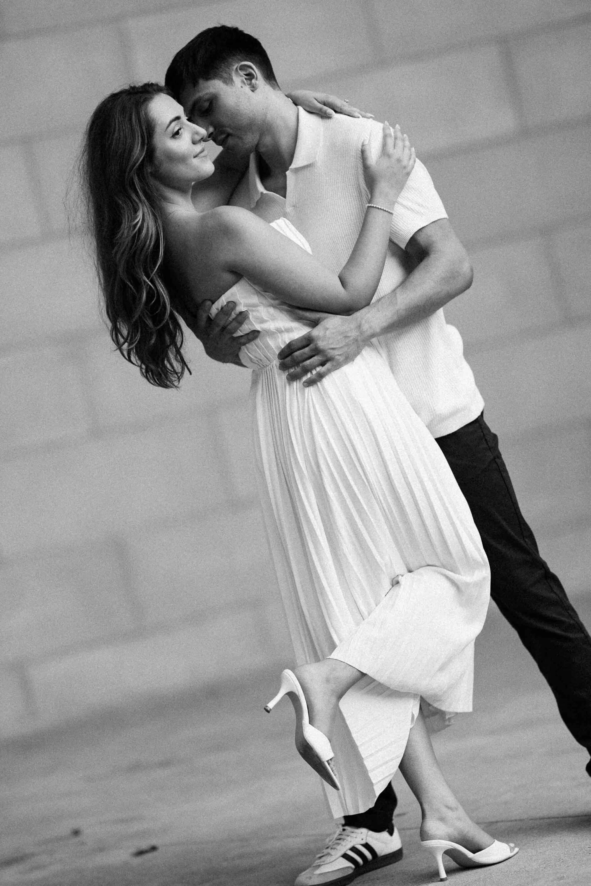 Central Park engagement photos of Celena and Cameron in New York City
