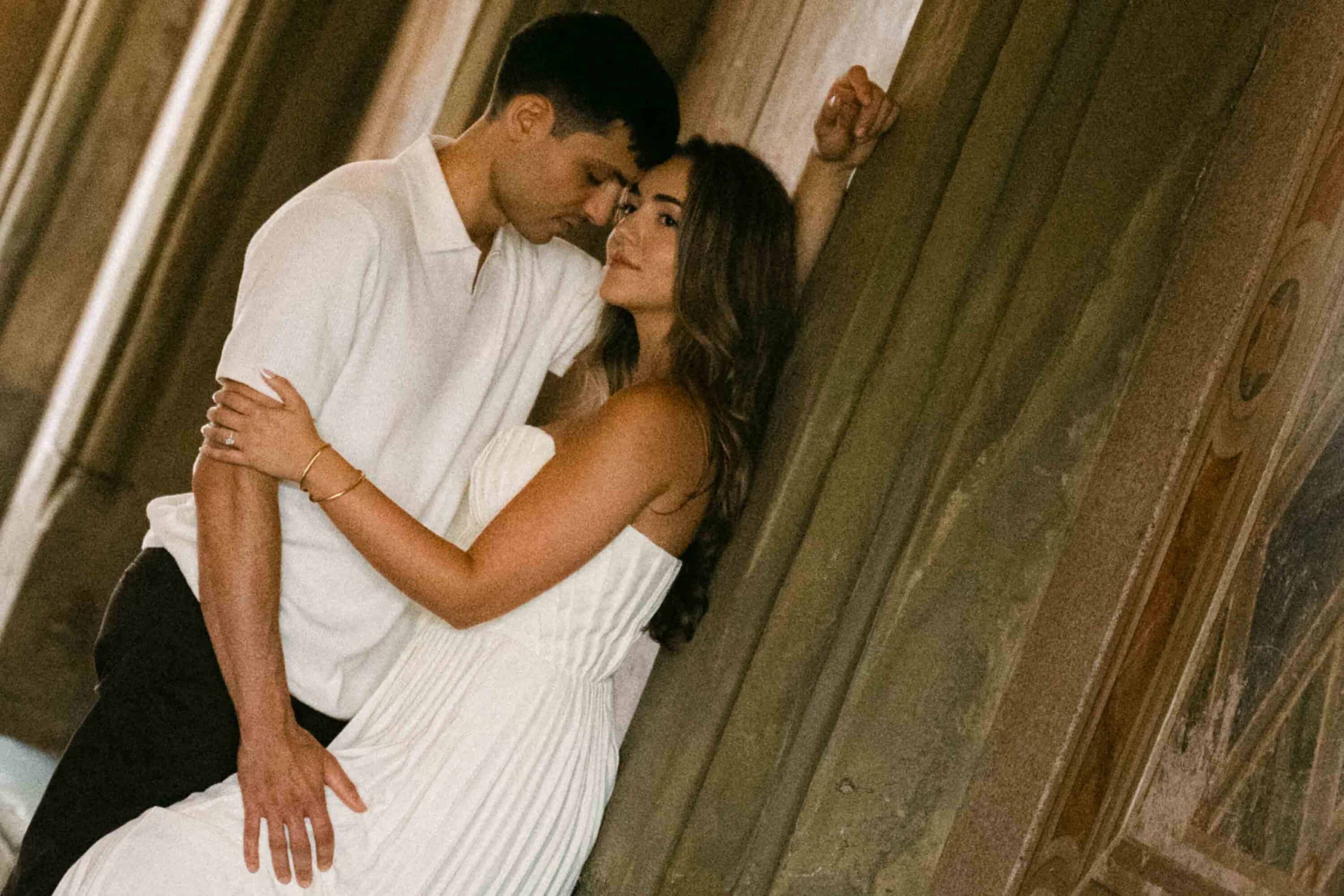 Central Park engagement photos of Celena and Cameron in New York City