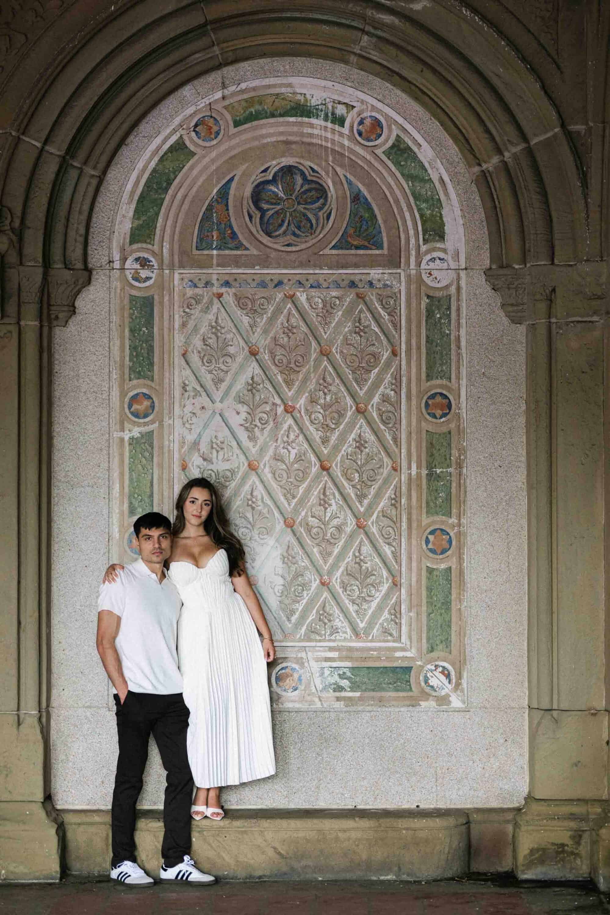 Editorial engagement photography in Central Park, New York