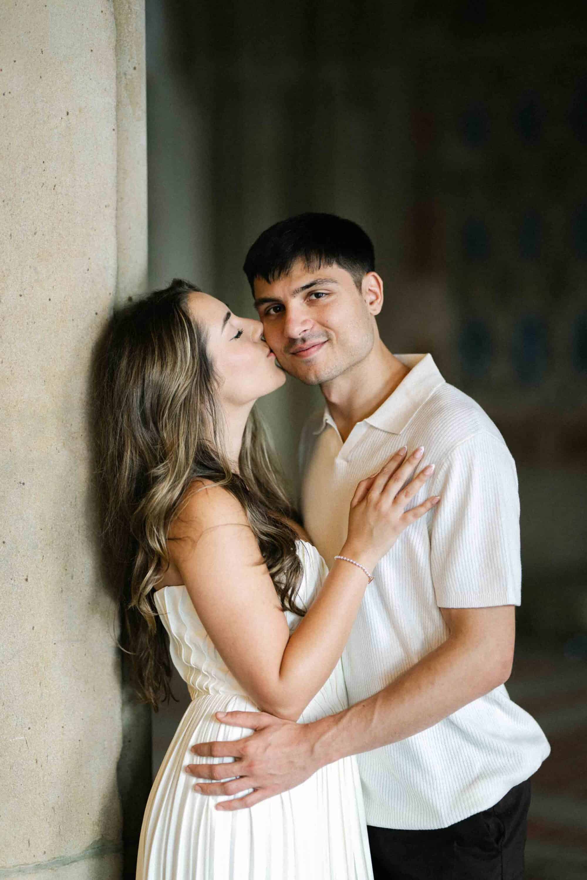 Effortless documentary engagement session in Central Park, New York City