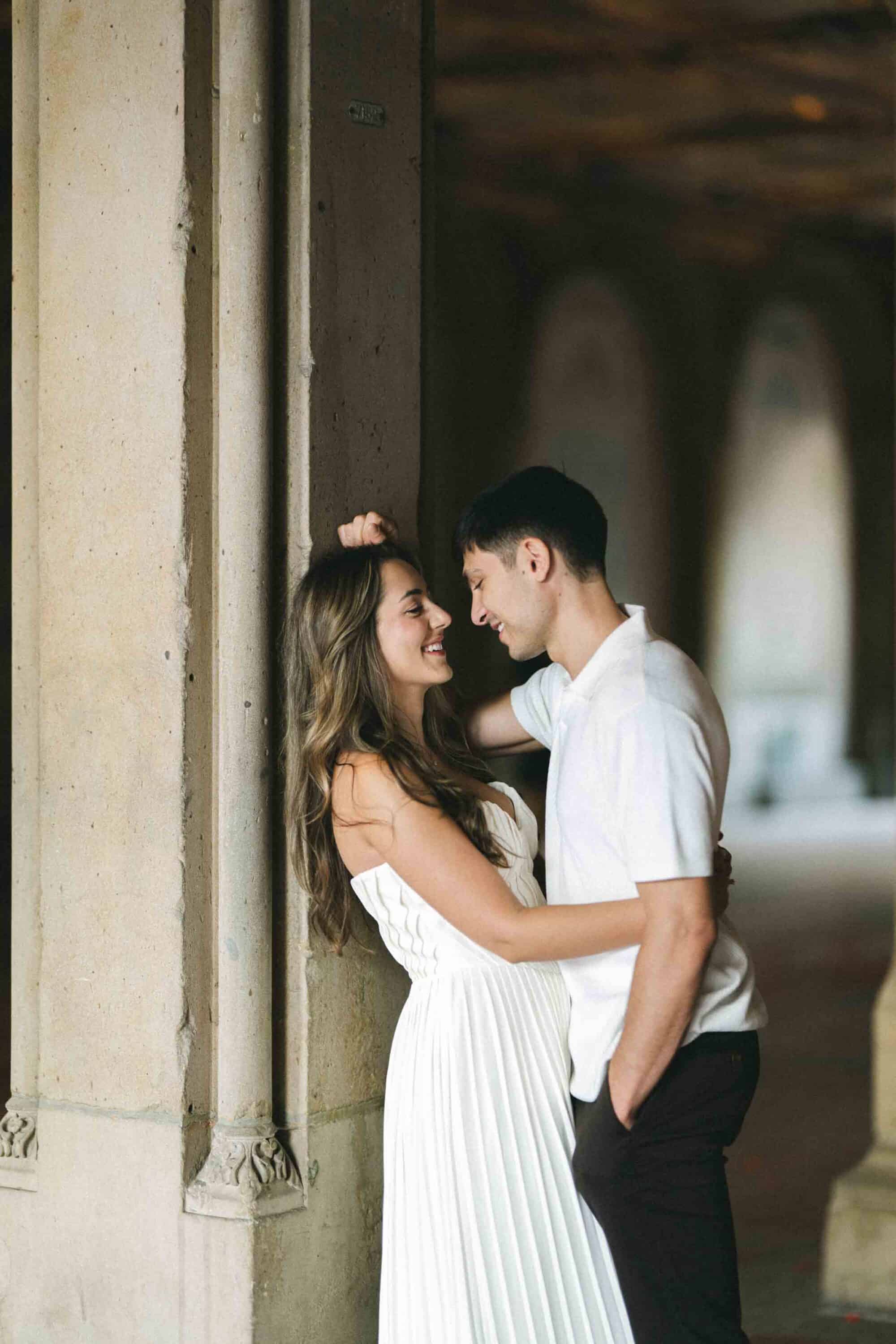 Relaxed, natural engagement photography in Central Park, NYC
