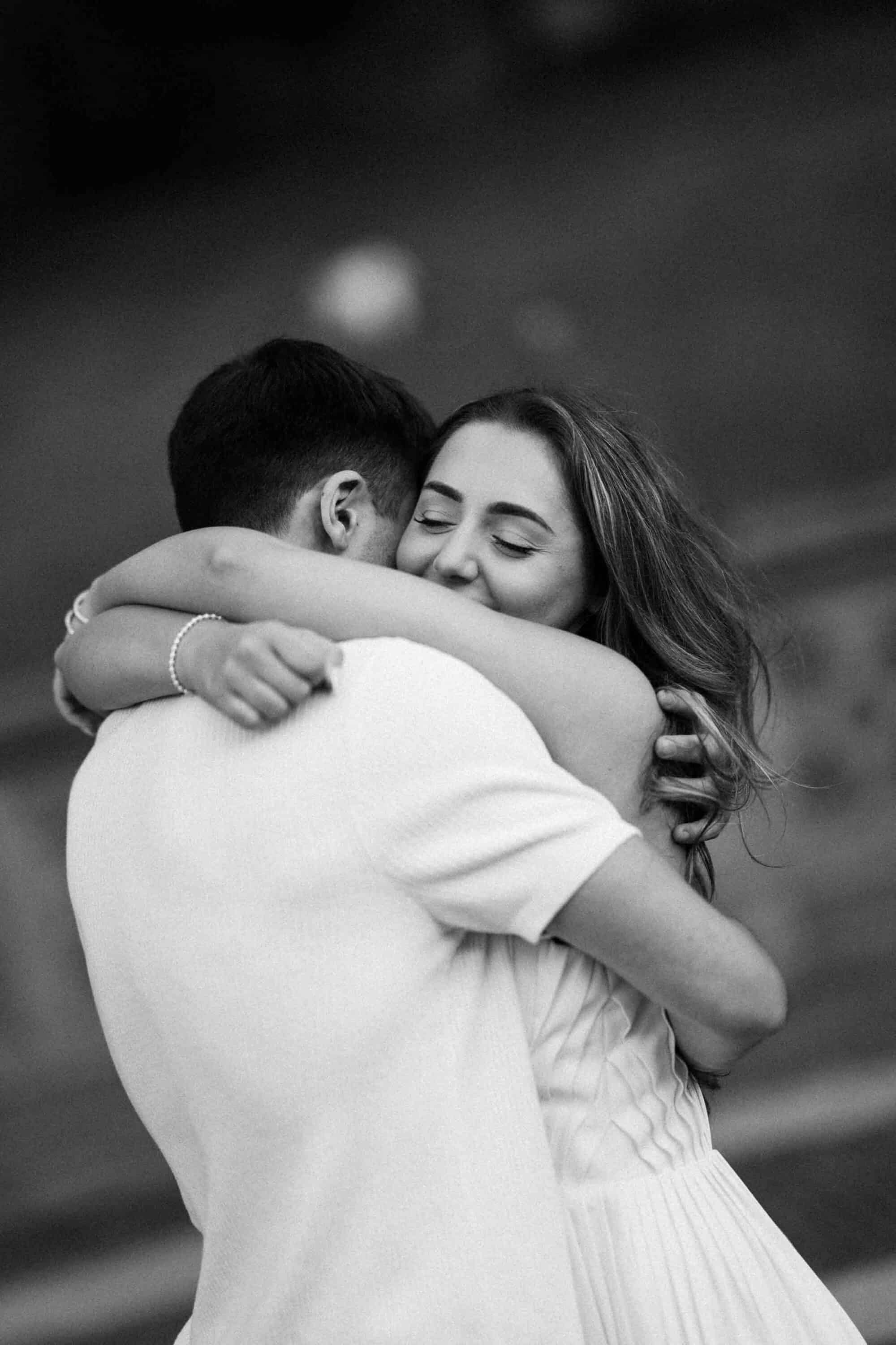 Effortless documentary engagement session in Central Park, New York City