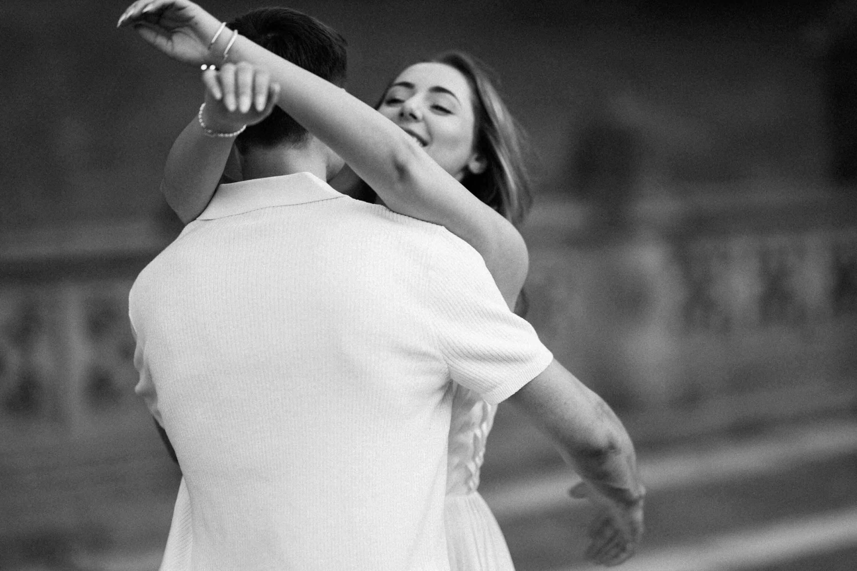 Relaxed, natural engagement photography in Central Park, NYC